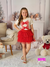 Conjunto Três Marias Vermelho | Menina Blogueirinha - comprar online