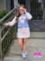 Conjunto Moletom Short Saia Borboleta - Menina Inverno na internet