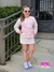 Conjunto Rosa Moletom Short Saia Borboleta - Menina Inverno - Madel Kids | "Sempre blogueira”