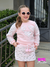Conjunto Rosa Moletom Short Saia Borboleta - Menina Inverno - comprar online