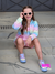 Conjunto Arco Iris Tie Dye - Menina Blogueirinha - comprar online