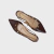 Slingback Feminino Bico Fino Spike Marrom Mocha na internet