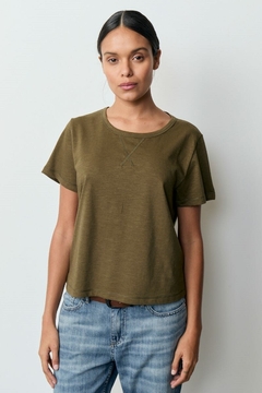 REMERA M/C DAMA VER
