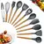 Utensílios de Cozinha Silicone e Bambu, 12 unid - W e A Produtos importados 