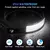 Usb recarregável cob led farol de indução com 1200mah bateria embutida cabeç - loja online
