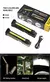 Lanterna portátil Fold LED, Forte magnética COB trabalhando luz, Tipo C recarr