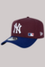 Bone New Era 9FORTY A-FRAME MLB NEW YORK YANKEES INSTITUTIONAL - HEAVEN