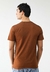 Camiseta Levis Masculina Slim Tab Tee Marrom