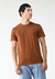 Imagem do Camiseta Levis Masculina Slim Tab Tee Marrom