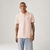 Camisa Polo Masculina Levis Housemark Rosa Manga Curta - HEAVEN