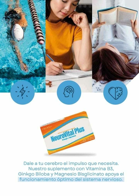 NeuroVital Plus x 60cps. Elecleta - comprar online