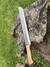 Facão Selva de Carbono com Cabo de Madeira 14" e Bainha - comprar online