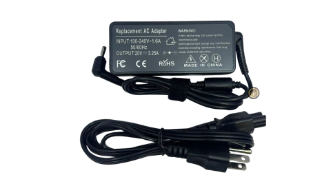 Cargador para Portátil Lenovo ideapad 20v-3.25a punta 4.0mmx1.7 mm