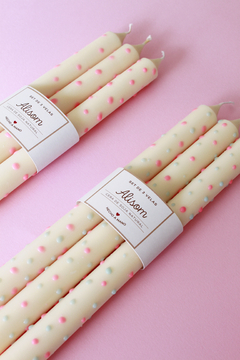 VELAS CONFETTI PACK X3