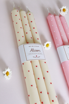 VELAS BLUSH PACK X3 en internet
