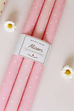 VELAS BLUSH PACK X3 - Alisom