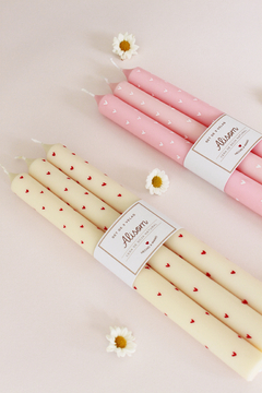 Imagen de VELAS BLUSH PACK X3