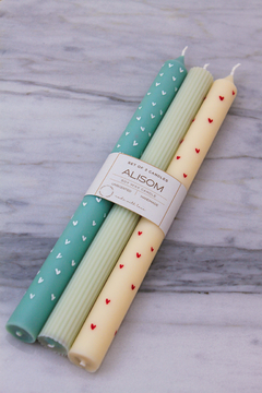 VELAS CHARM PACK X3 - Alisom