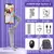 Estabilizador Gimbal 3 Eixos HQ6 com Luz e Rastreamento - Conceito Vitrine