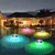 Luminária LED Solar Flutuante para Piscina