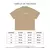 Camiseta Oversized Boxy - Areia - Teomth Company