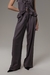 CALÇA RETA CÓS DE ELÁSTICO - CINZA - comprar online