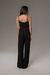 CALÇA RETA CÓS DE ELÁSTICO - PRETO - loja online