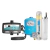 Sistema sumergible de presión constante 2 HP, 1 X 230V, Bomba M3.5X20-7, Variador B-DRIVEWMT10/230, Tanque 18 lts.