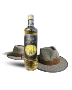 KIT - CHAPÉU MARROM + CACHAÇA