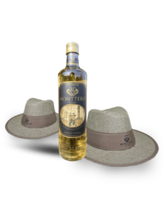 KIT - CHAPÉU BEGE + CACHAÇA - loja online