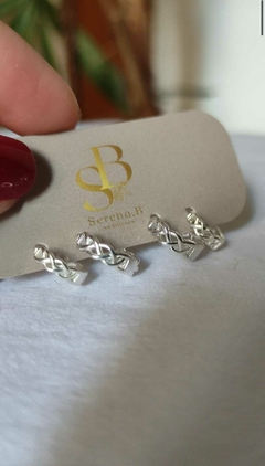 Brinco Argola Dupla Enterlaçado (BP25422494)