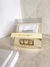 Box - toalha branca bordado dourado madrinha + ferreiro rocher - comprar online