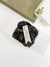 Box - carteira dourada + scrunchie cinza