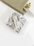 Box - carteira dourada + scrunchie branco