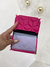 Box - carteira texturizada diamond pink - Experium Performs Agency