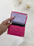 Carteira texturizada diamond pink - Experium Performs Agency