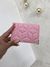 Carteira texturizada diamond rosa bebê - comprar online