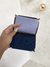 Box - carteira texturizada sapphire marinho - loja online