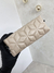 Necessaire M texturizada diamond beje - loja online