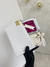 Box - carteira dourada + scrunchie fúcsia - comprar online