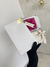 Box - carteira dourada + scrunchie pink - comprar online