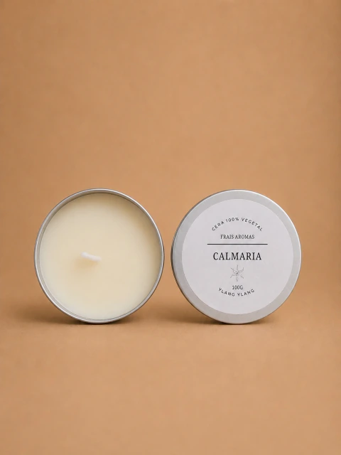 Vela Aromática Artesanal de Ylang Ylang | Calmaria.