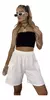 Combo Verano: Musculosa con Volado + Short de Algodón Rústico MultitodoTM - comprar online