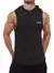 Pack X3 Musculosa Capucha, color y talle a elec ción, Entrenamiento Sudadera Gym MultitodoTM