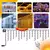 Combo Cortina Luz Led 300 Luces + Guirnaldas Lluvia Led Navidad MultitodoTM - comprar online