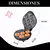 Maquina Antiadherente Donas Eléctrica Teflón + Regalo Rociador 100ml Acero Inoxidable MultitodoTM - tienda online
