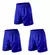 Pack X3 Shorts Deportivos -Futbol Running Basquet -Alfest® MultitodoTM