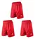 Pack X3 Shorts Deportivos -Futbol Running Basquet -Alfest® MultitodoTM - multitodo