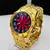 Relógio masculino Invicta Speed Dourado Fund Vermelhol a prova dagua - comprar online