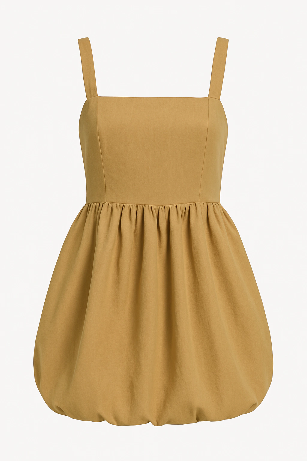 vestido balonè alça - curto